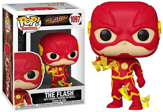 FUNKO POP! Vinyl Television RARE The Flash #1097 The Flash (CW Series - Speed Force) [VAULTED]