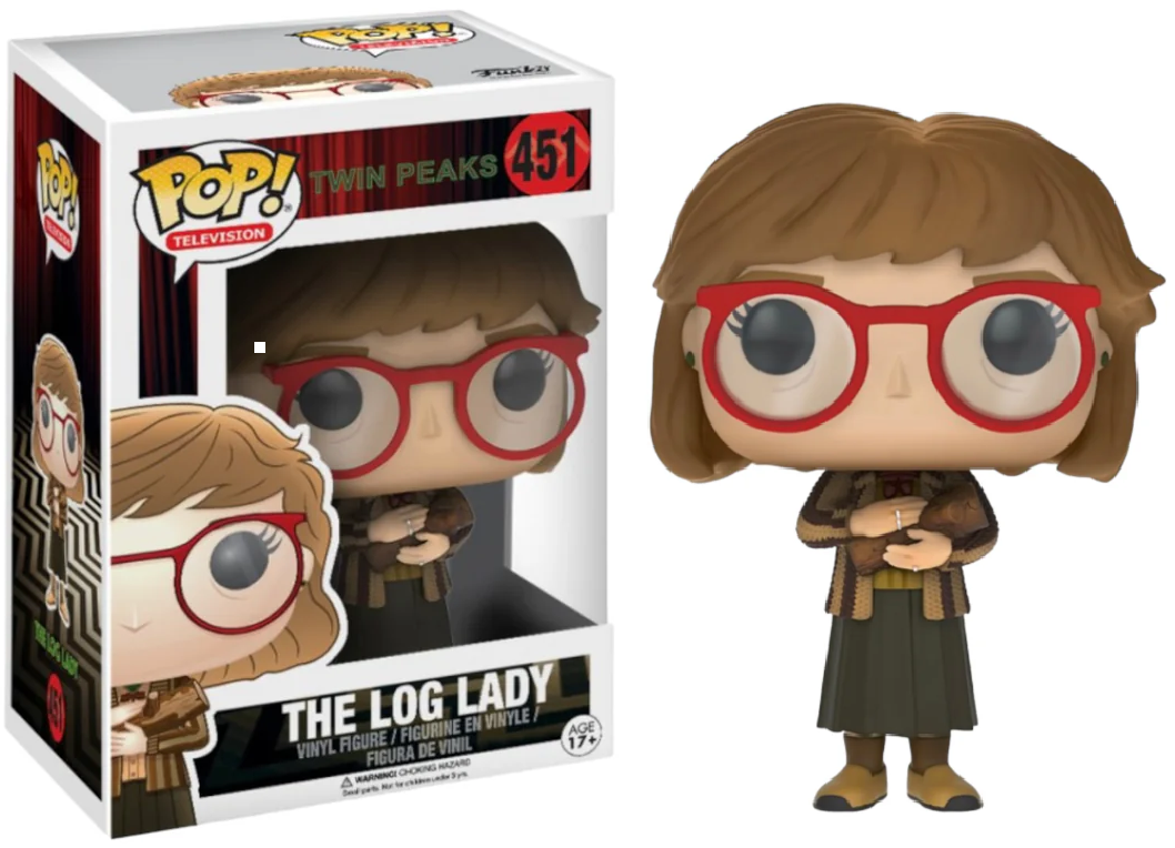 FUNKO POP! Vinyl Television RARE Twin Peaks #451 The Log Lady [VAULTED]