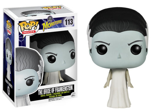 FUNKO POP! Vinyl Movies RARE Monsters #113 The Bride of Frankenstein [VAULTED]