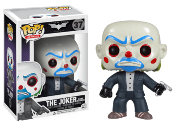 FUNKO POP! Vinyl Heroes RARE The Dark Knight Trilogy #37 The Joker (Bank Robber - The Dark Knight) [VAULTED]