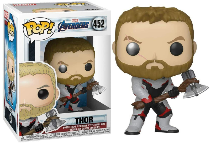 FUNKO POP! Bobble-Head Marvel RARE Avengers #452 Thor (Quantum Realm Suit) [VAULTED]