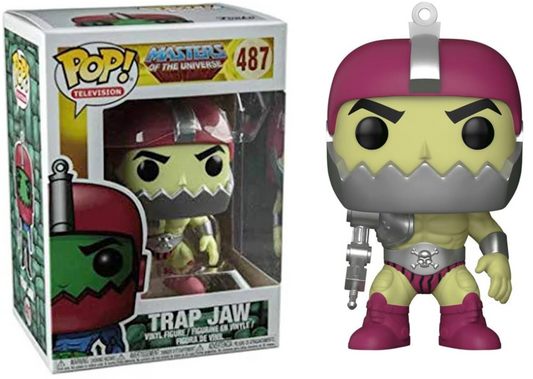 FUNKO POP! Vinyl Television RARE Masters of the Universe #487 Trap Jaw (Comic) [Funko Special Edition] [VAULTED]