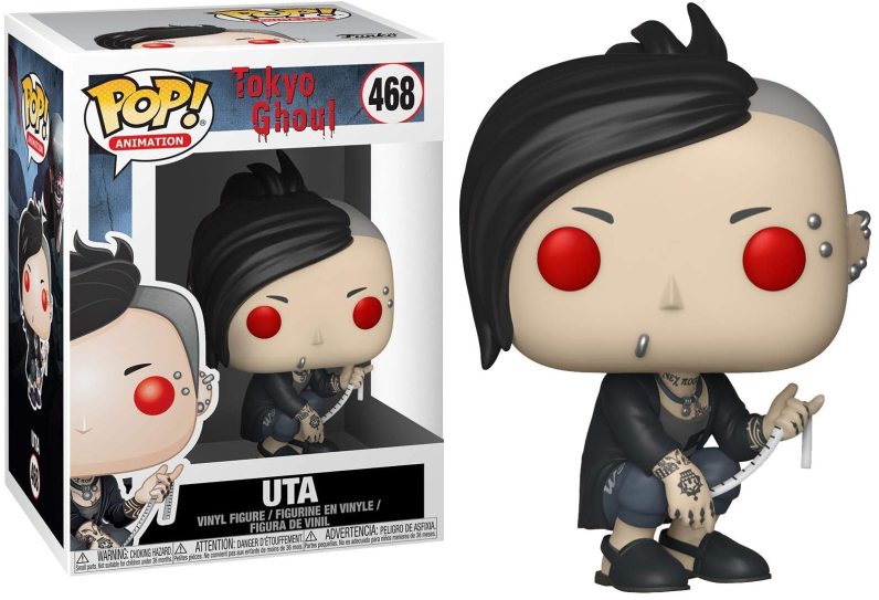 FUNKO POP! Vinyl Animation RARE Tokyo Ghoul #468 Uta [VAULTED]