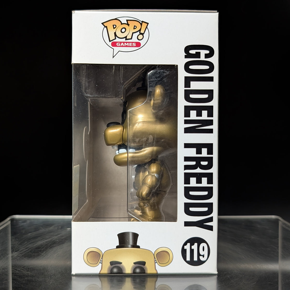 FUNKO POP! Vinyl Games RARE Five Nights at Freddy's 119 Golden Freddy [Summer Convention] [VAULTED]
