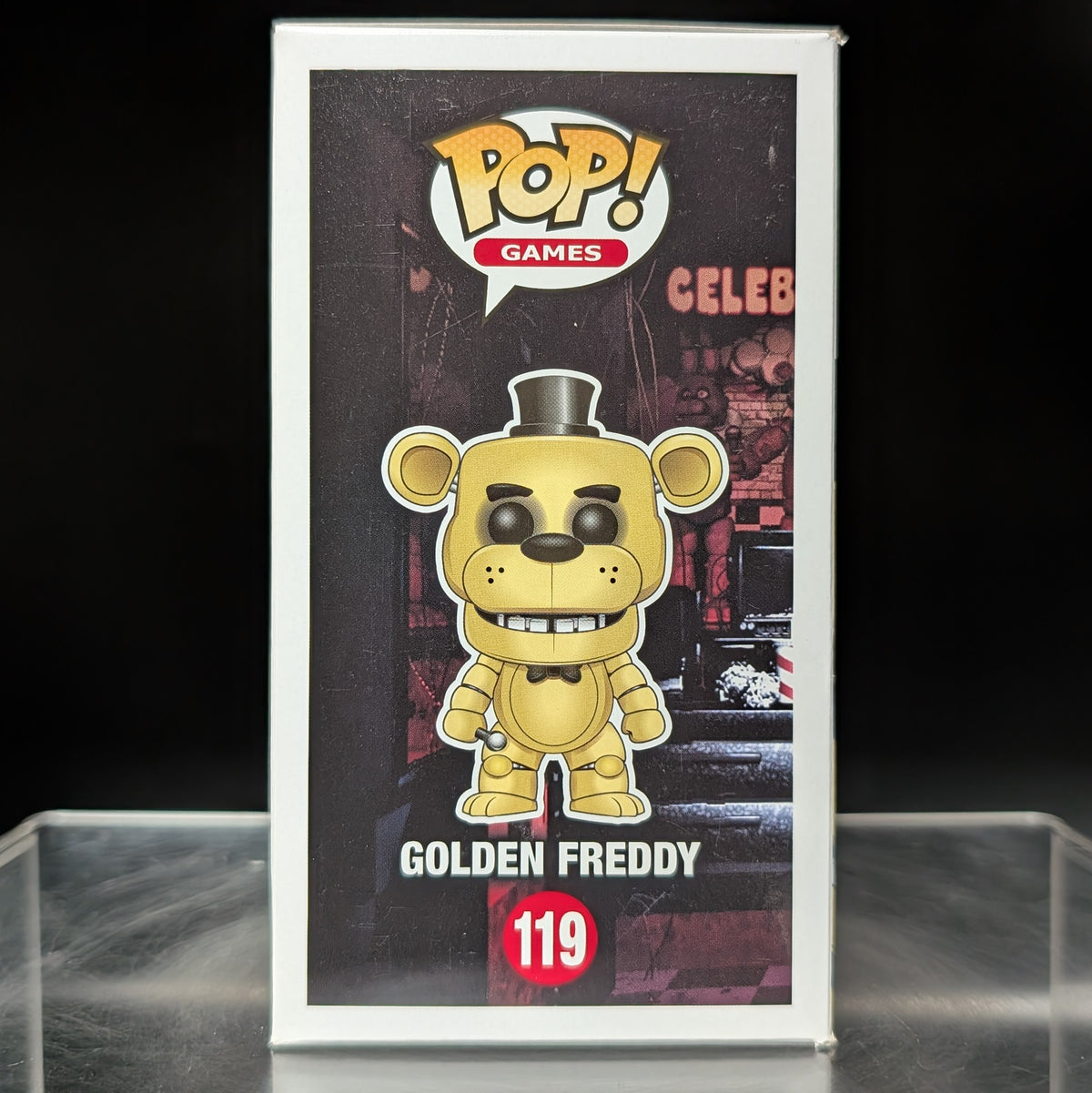 FUNKO POP! Vinyl Games RARE Five Nights at Freddy's 119 Golden Freddy [Summer Convention] [VAULTED]