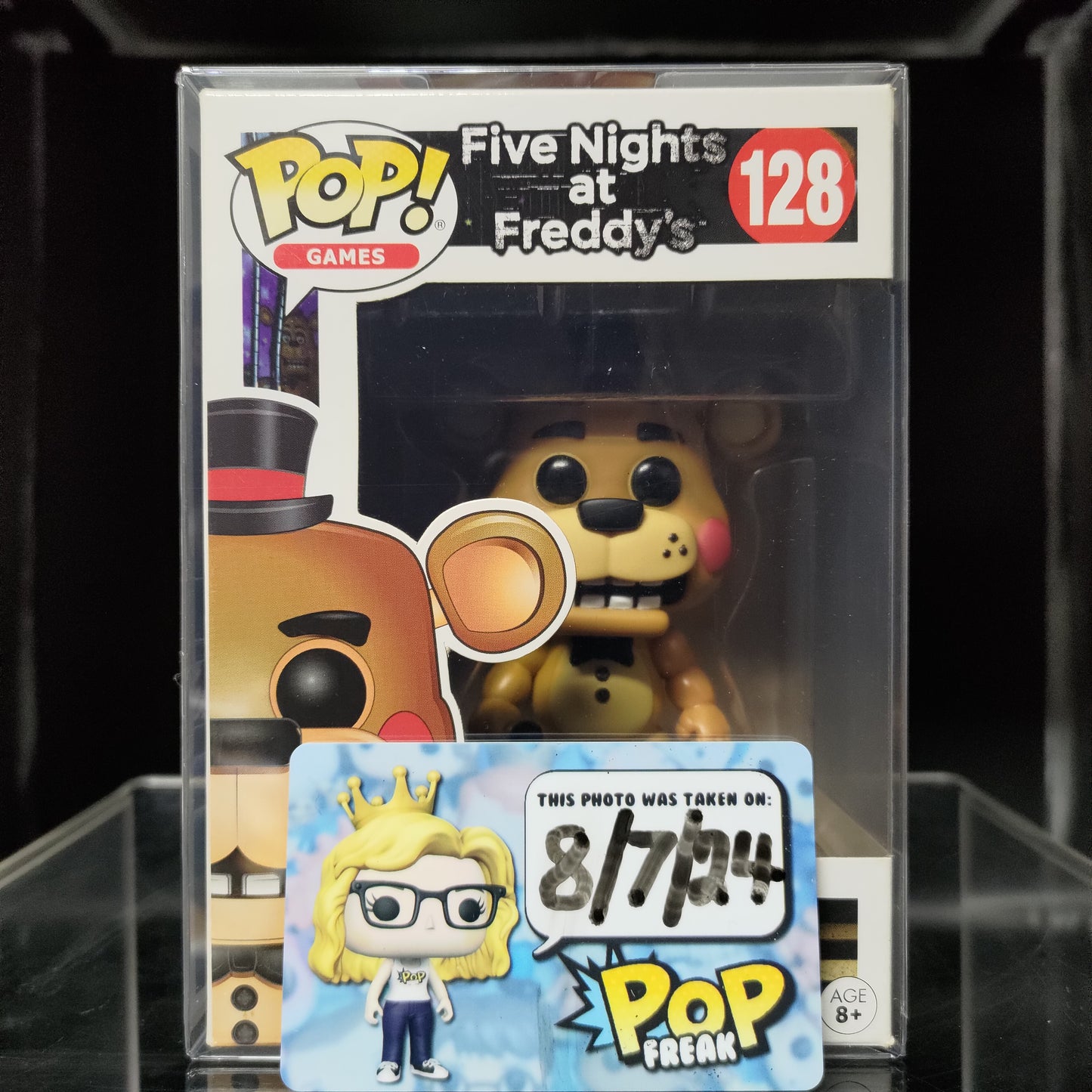 FUNKO POP! Vinyl Games RARE FNAF #128 Toy Freddy [Walmart (Stickerless)] [VAULTED]