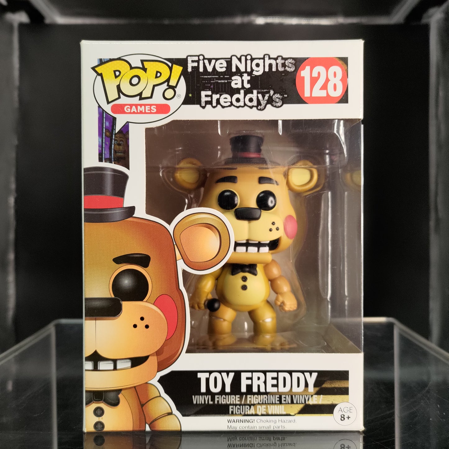 FUNKO POP! Vinyl Games RARE FNAF #128 Toy Freddy [Walmart (Stickerless)] [VAULTED]