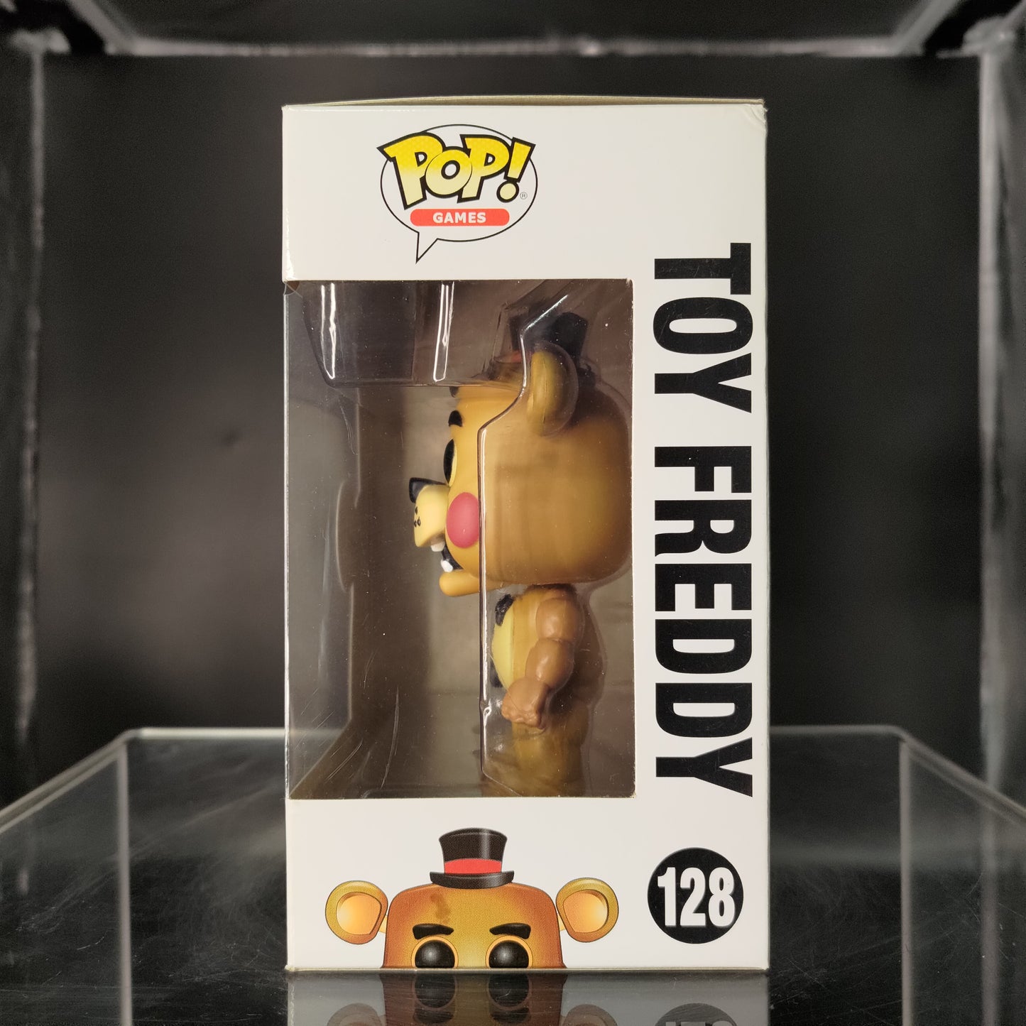 FUNKO POP! Vinyl Games RARE FNAF #128 Toy Freddy [Walmart (Stickerless)] [VAULTED]