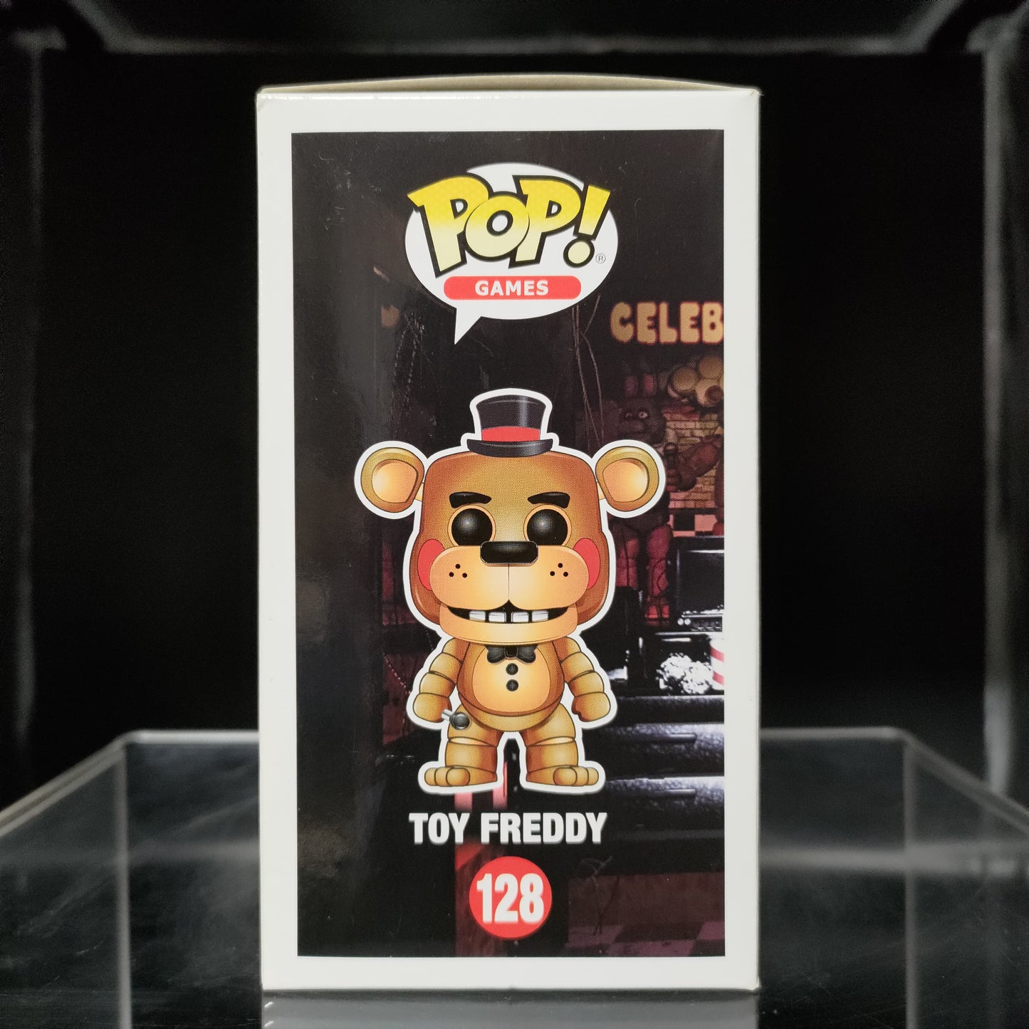 FUNKO POP! Vinyl Games RARE FNAF #128 Toy Freddy [Walmart (Stickerless)] [VAULTED]