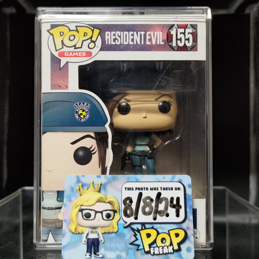 FUNKO POP! Vinyl Games RARE Resident Evil #155 Jill Valentine [VAULTED]