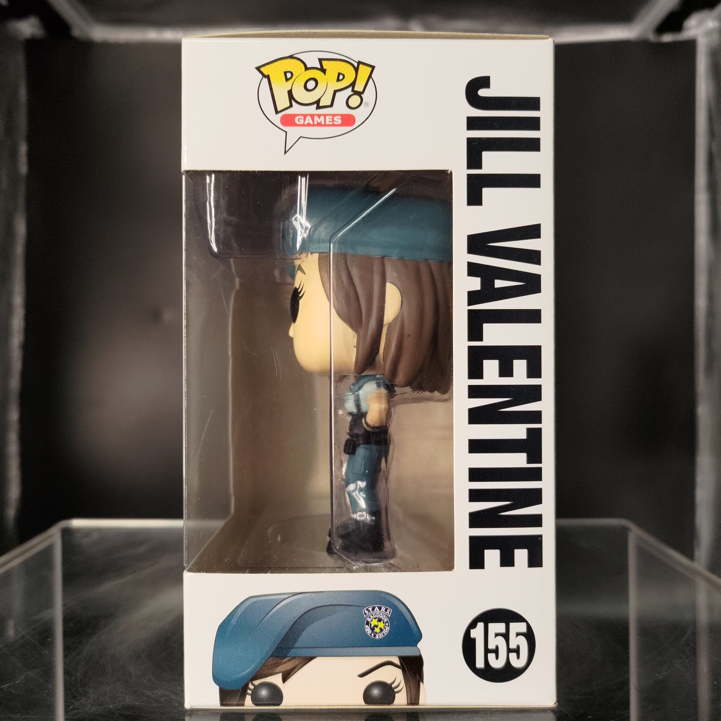 FUNKO POP! Vinyl Games RARE Resident Evil #155 Jill Valentine [VAULTED]