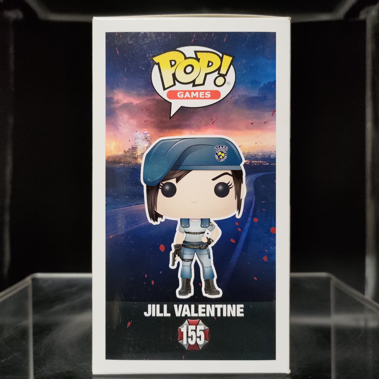 FUNKO POP! Vinyl Games RARE Resident Evil #155 Jill Valentine [VAULTED]