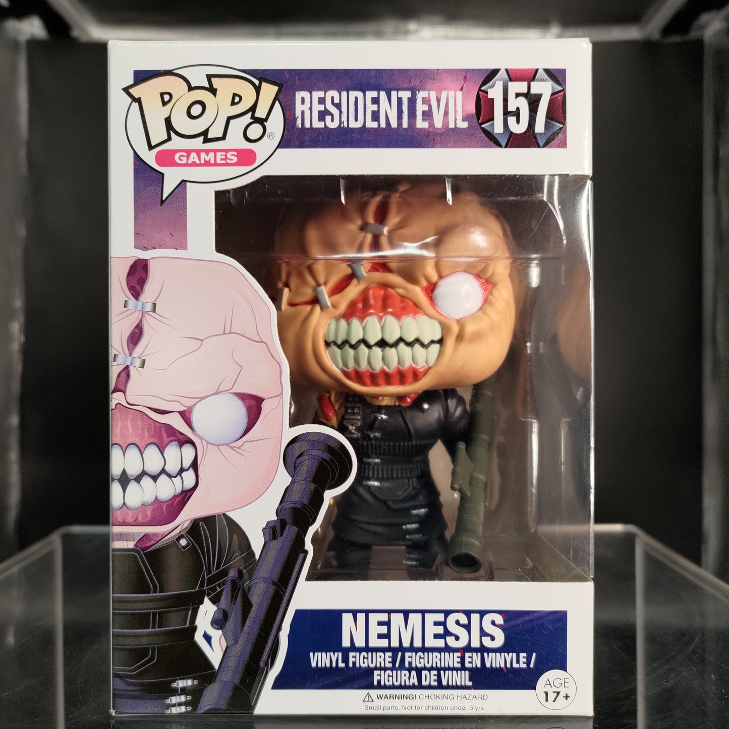 FUNKO POP! Vinyl Games RARE Resident Evil #157 Nemesis [VAULTED]