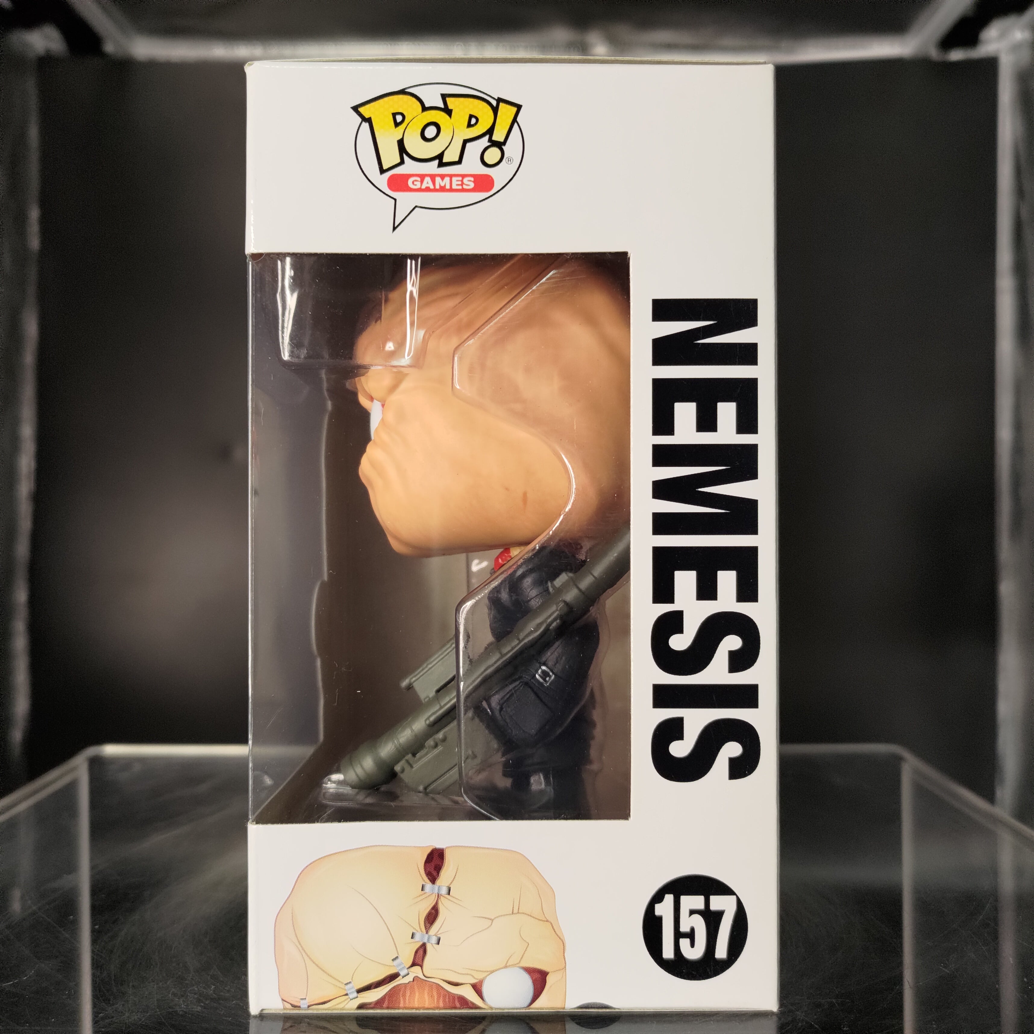 FUNKO POP! Vinyl Games RARE Resident Evil #157 Nemesis