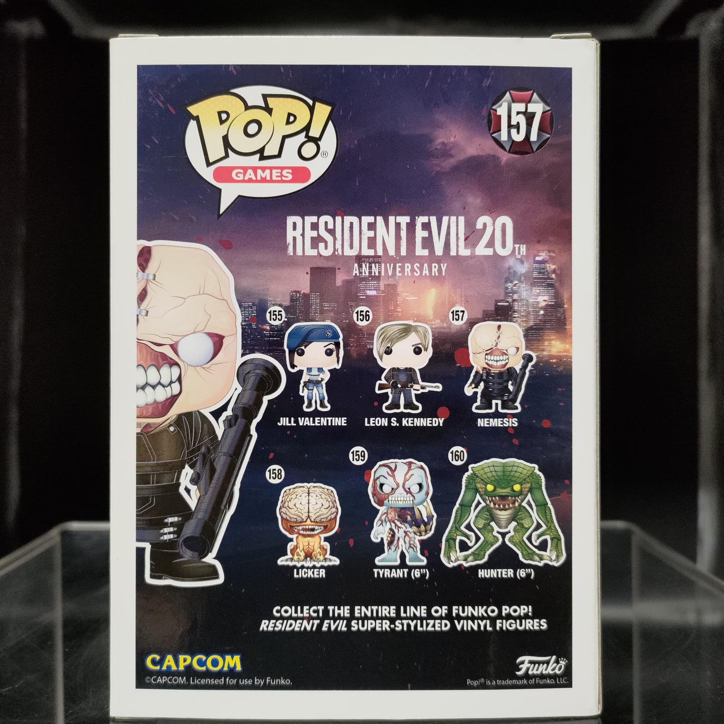 FUNKO POP! Vinyl Games RARE Resident Evil #157 Nemesis [VAULTED]