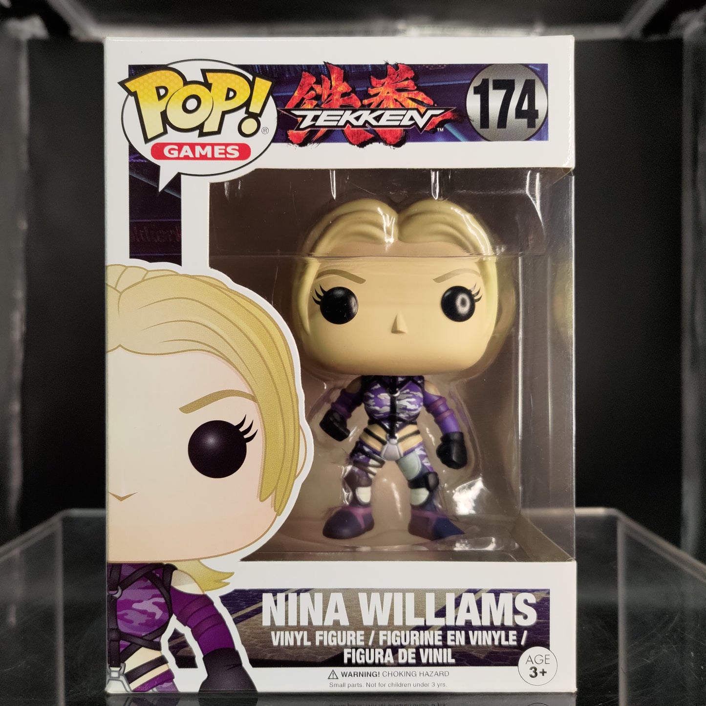 FUNKO POP! Vinyl Games RARE Tekken #174 Nina Williams [VAULTED]