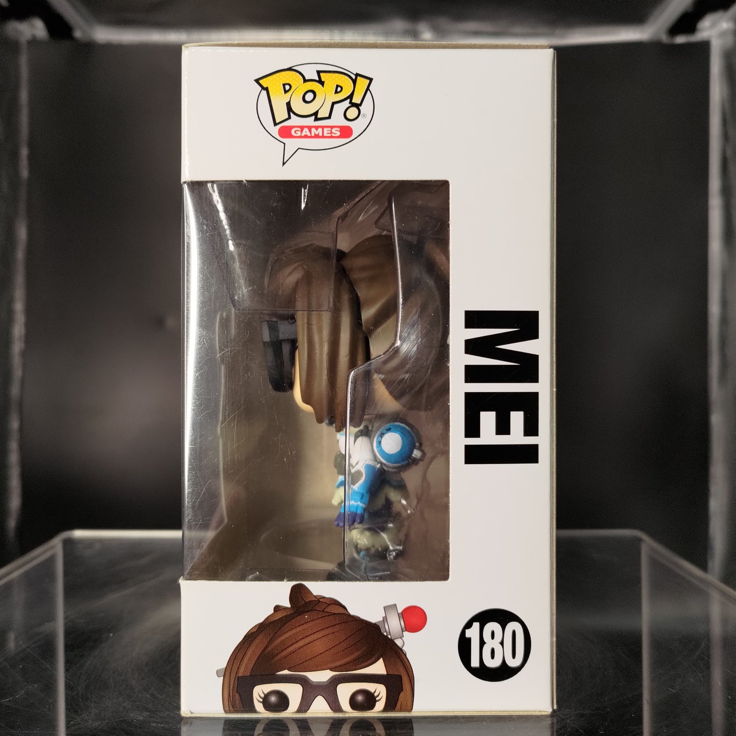 FUNKO POP! Vinyl Games RARE Overwatch #180 Mei [VAULTED]