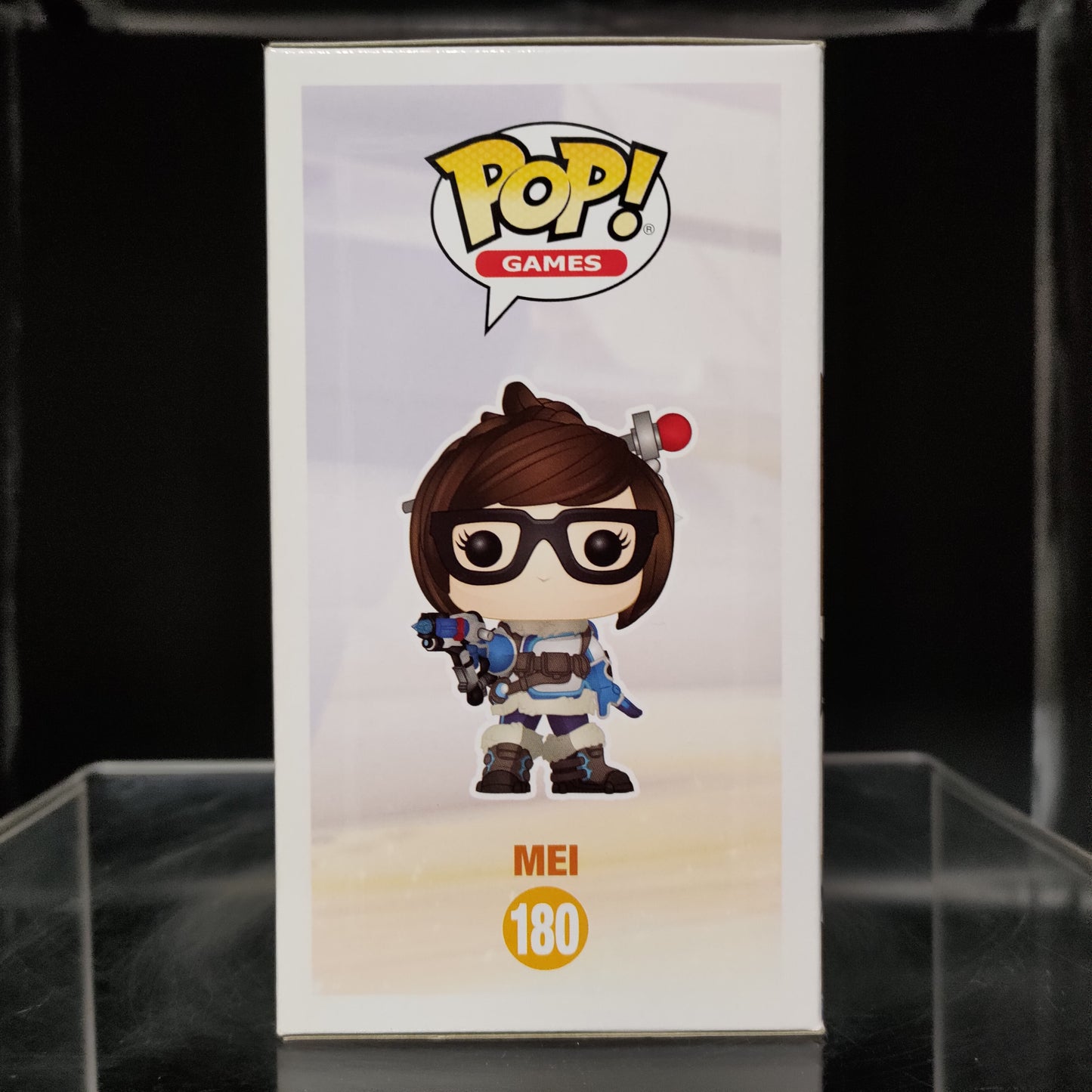 FUNKO POP! Vinyl Games RARE Overwatch #180 Mei [VAULTED]