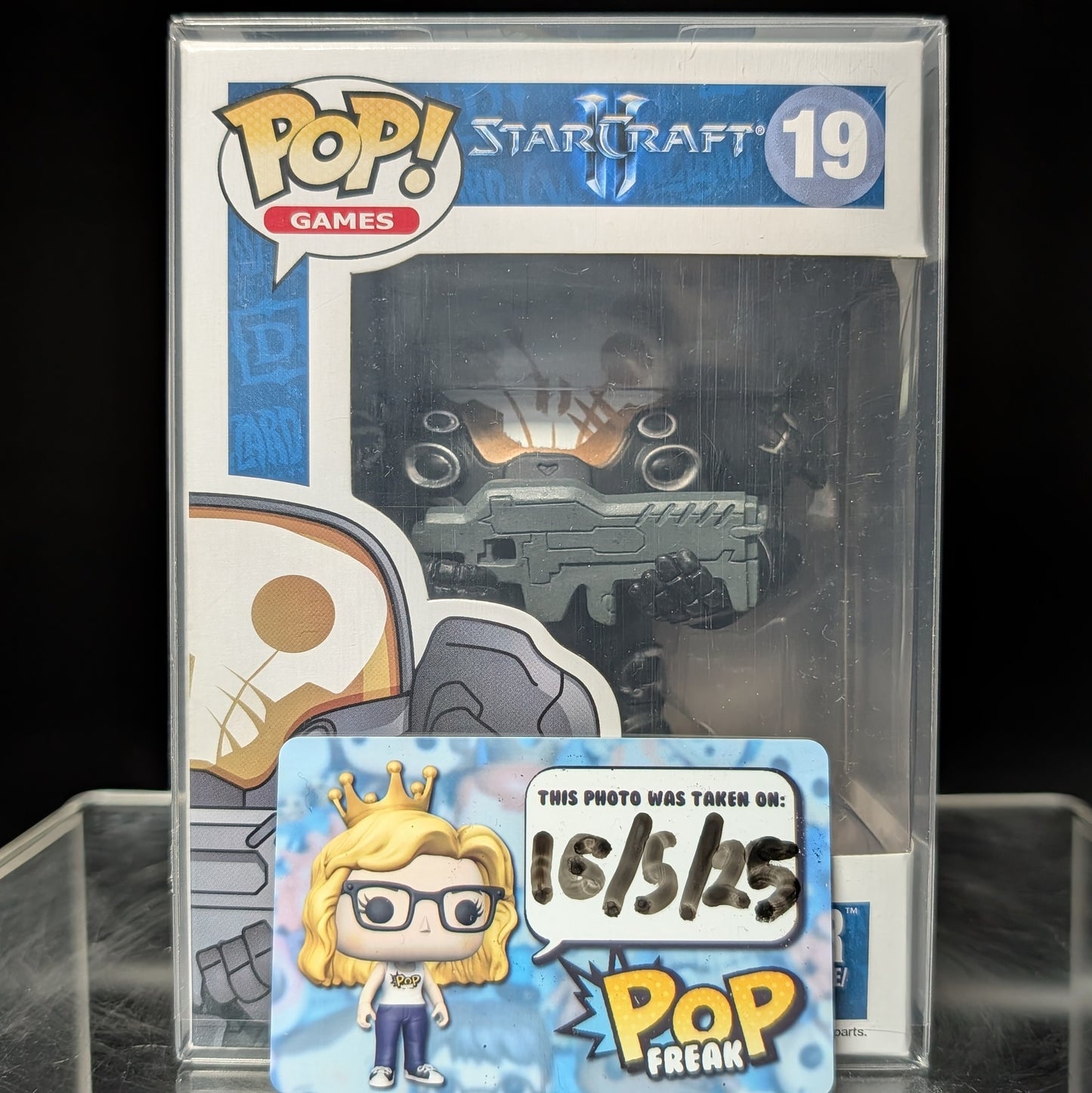 FUNKO POP! Vinyl Games RARE Starcraft #19 Jim Raynor [VAULTED]