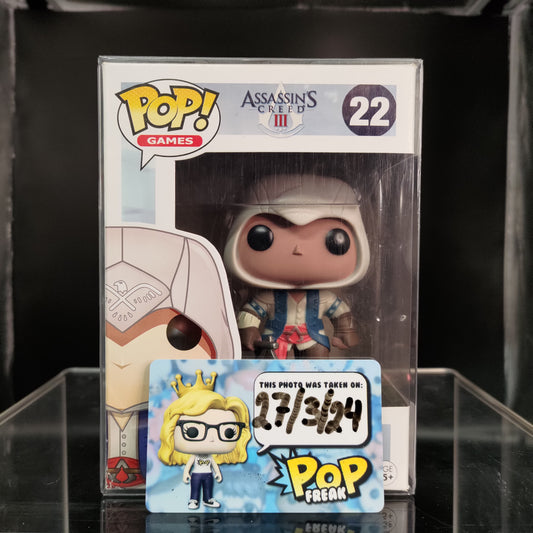 FUNKO POP! Vinyl Games RARE Assassin's Creed III #22 Connor [VAULTED]