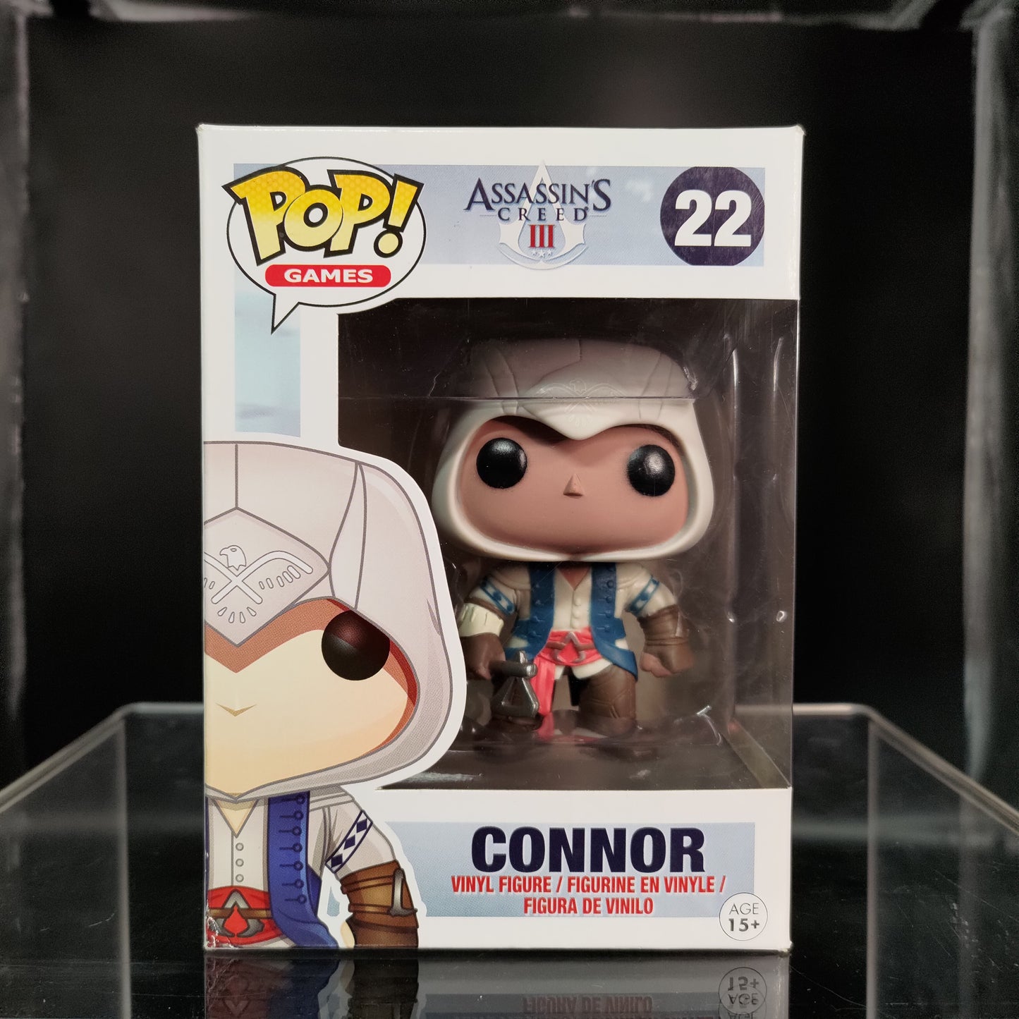 FUNKO POP! Vinyl Games RARE Assassin's Creed III #22 Connor [VAULTED]