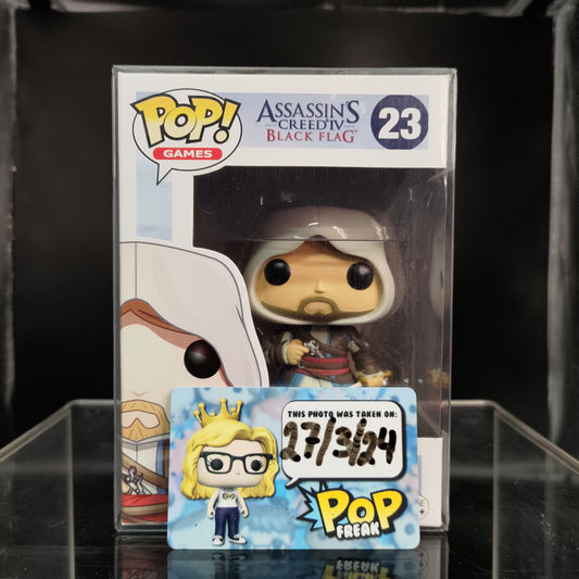 FUNKO POP! Vinyl Games RARE Assassin's Creed IV Black Flag #23 Edward [VAULTED]