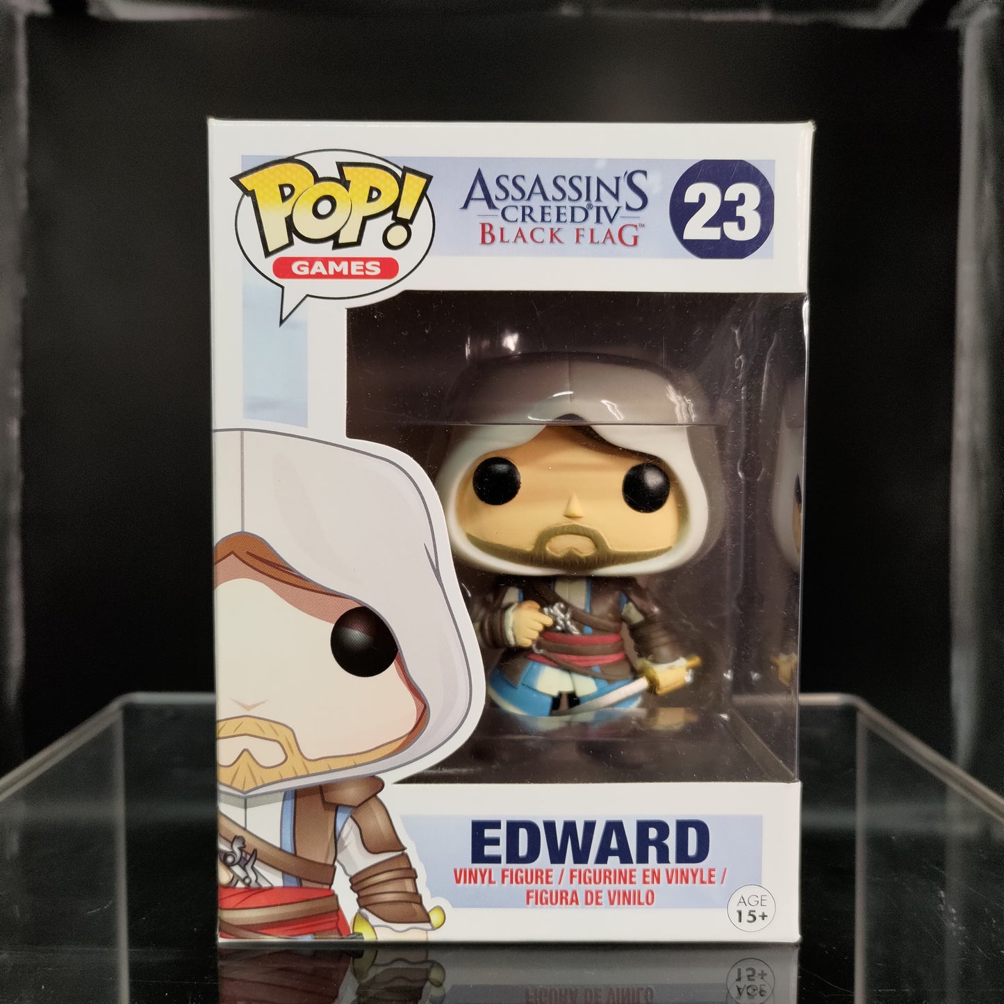 FUNKO POP! Vinyl Games RARE Assassin's Creed IV Black Flag #23 Edward [VAULTED]