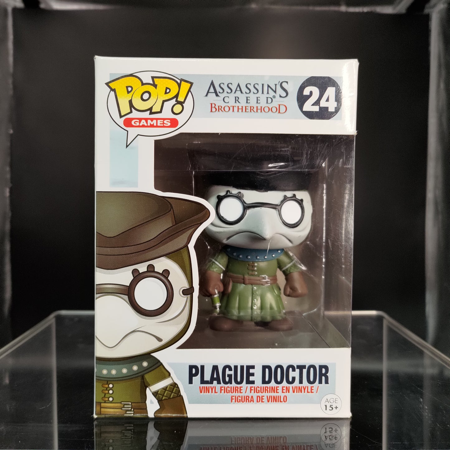 FUNKO POP! Vinyl Games RARE Assassin's Creed Brotherhood #24 Plague Doctor [VAULTED]