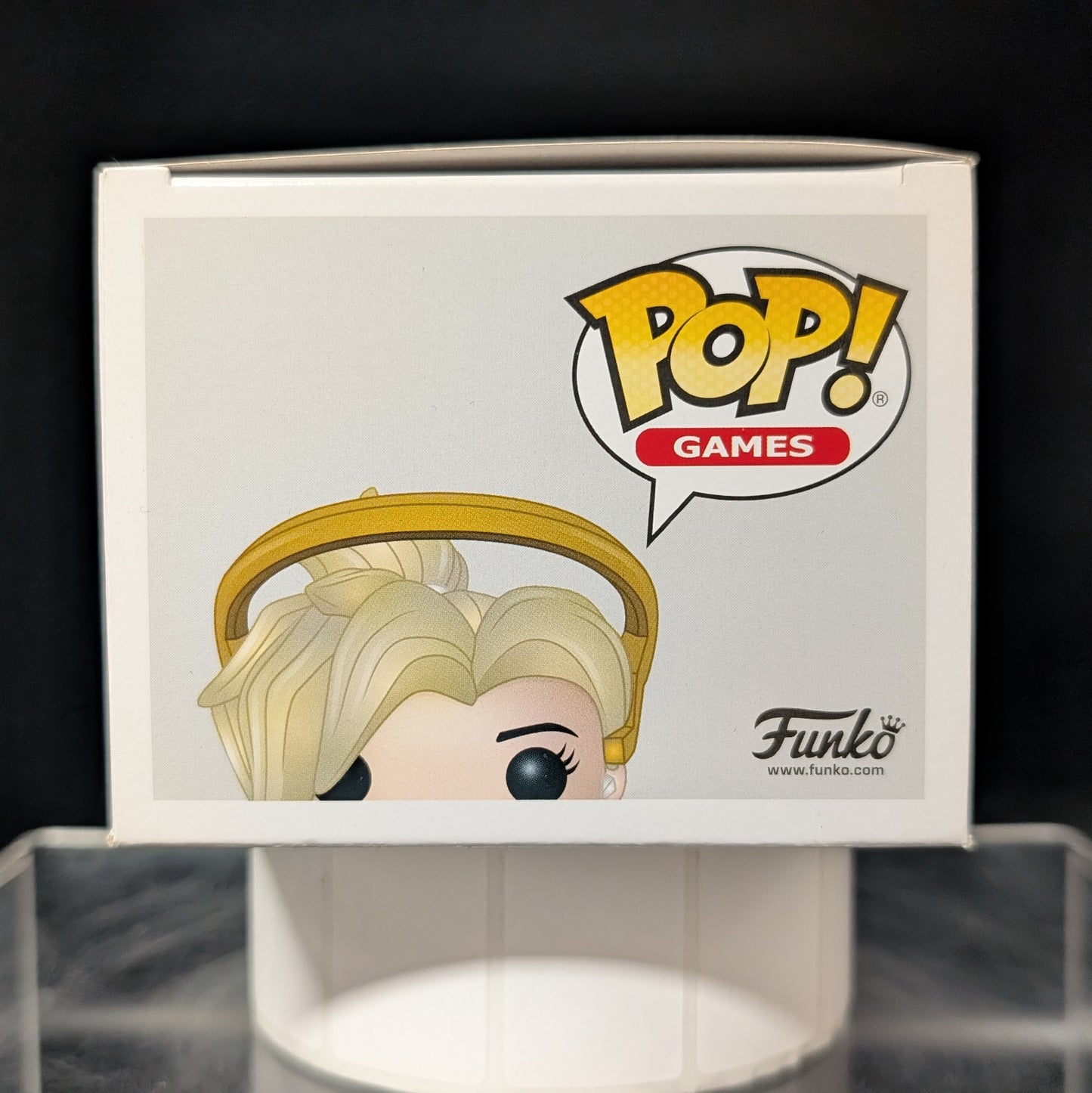 FUNKO POP! Vinyl Games RARE Overwatch #304 Mercy (Glitter) [Funko Diamond Collection | Funko Special Edition] [VAULTED]