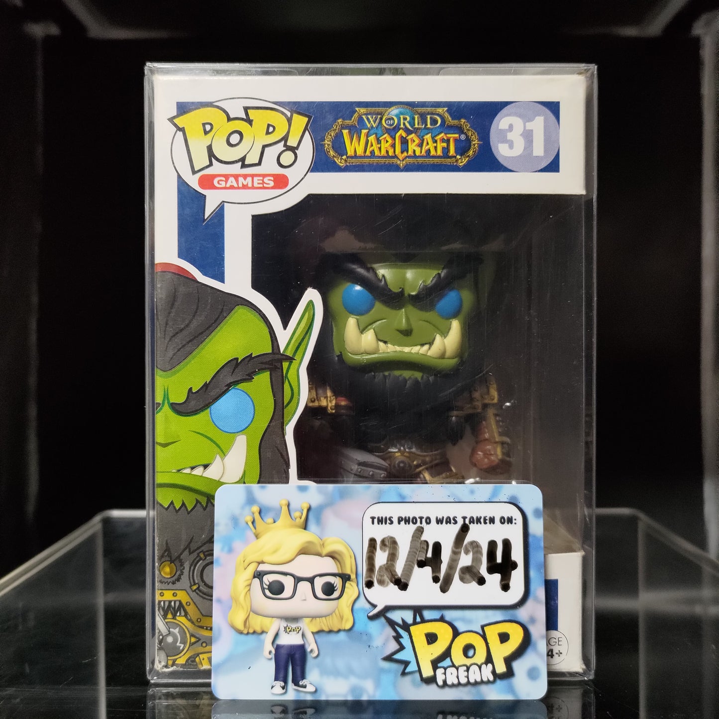 FUNKO POP! Vinyl Games RARE World of Warcraft #31 Thrall [VAULTED]