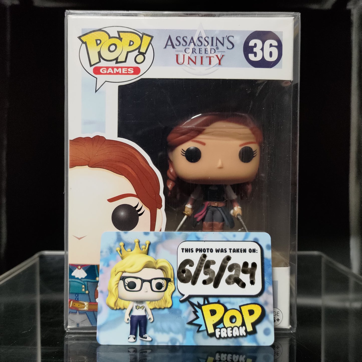 FUNKO POP! Vinyl Games RARE Assassin's Creed Unity #36 Elise [VAULTED]