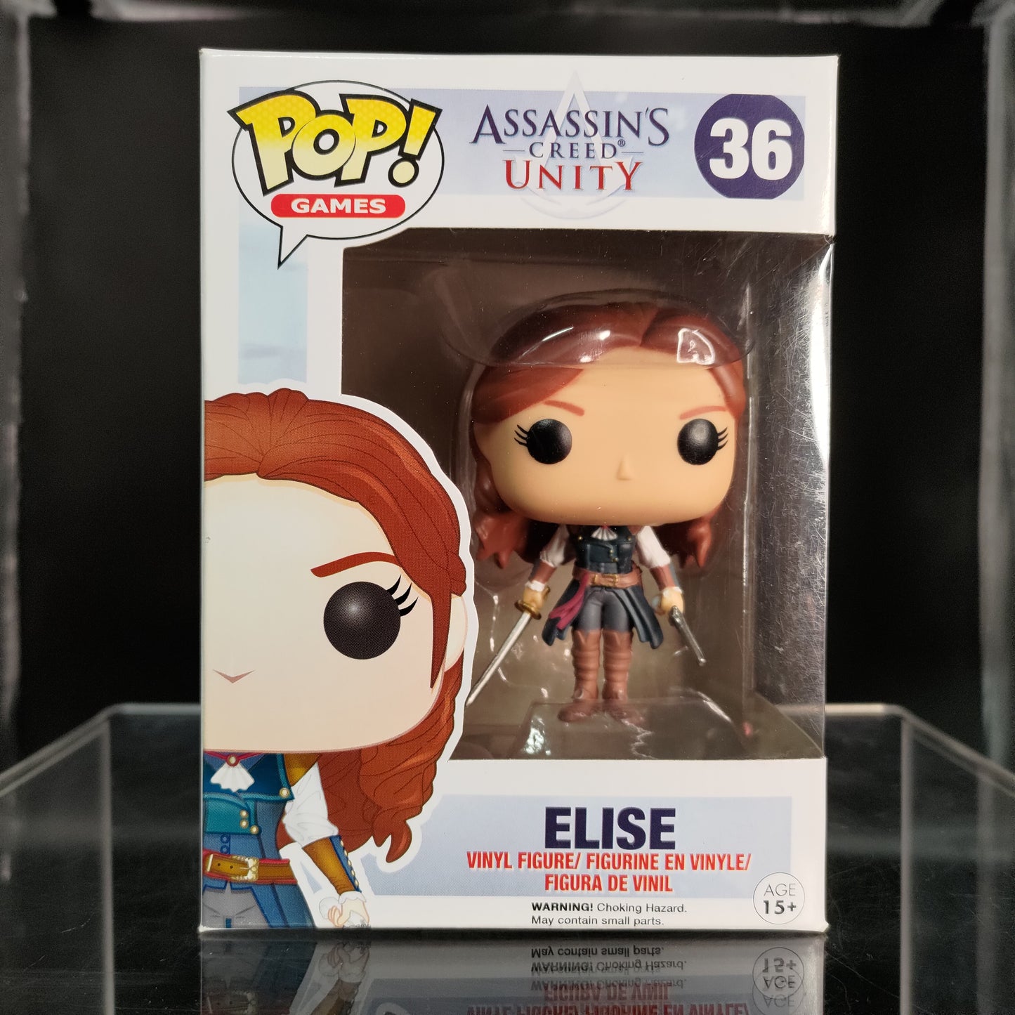 FUNKO POP! Vinyl Games RARE Assassin's Creed Unity #36 Elise [VAULTED]