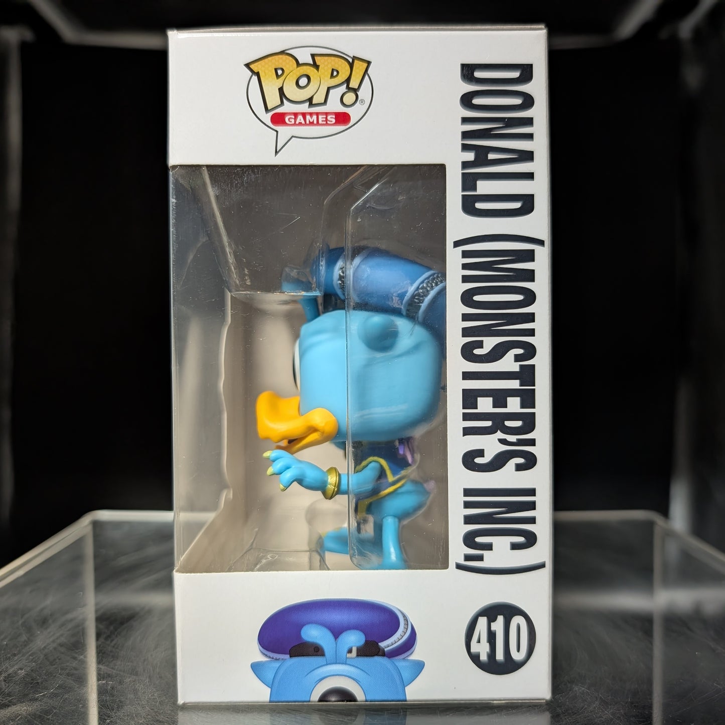 FUNKO POP! Vinyl Games RARE Kingdom Hearts III #410 Donald (Monster's Inc.) [VAULTED]