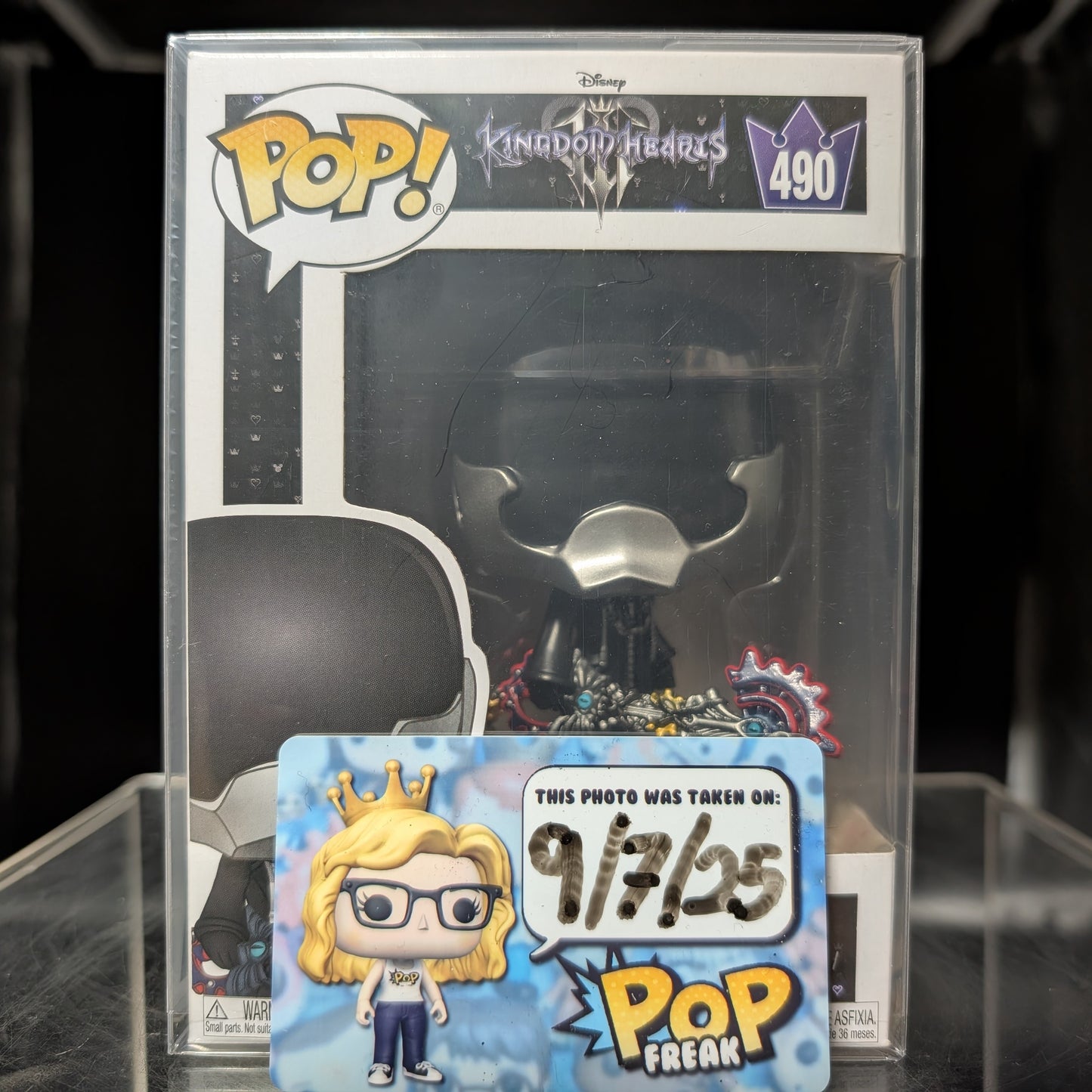 FUNKO POP! Vinyl Games RARE Kingdom Hearts III #490 Vanitas (Kingdom Hearts III) [VAULTED]