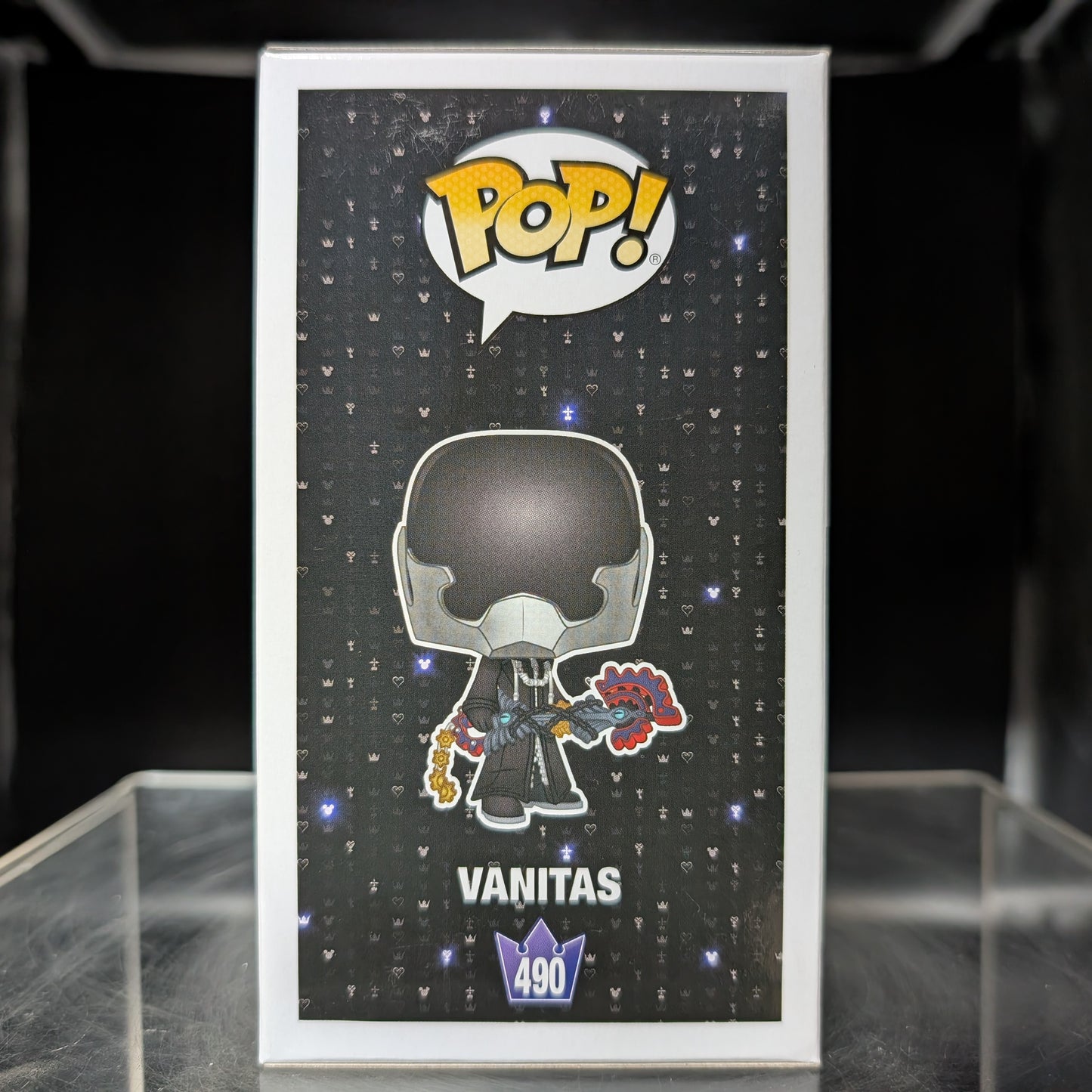 FUNKO POP! Vinyl Games RARE Kingdom Hearts III #490 Vanitas (Kingdom Hearts III) [VAULTED]