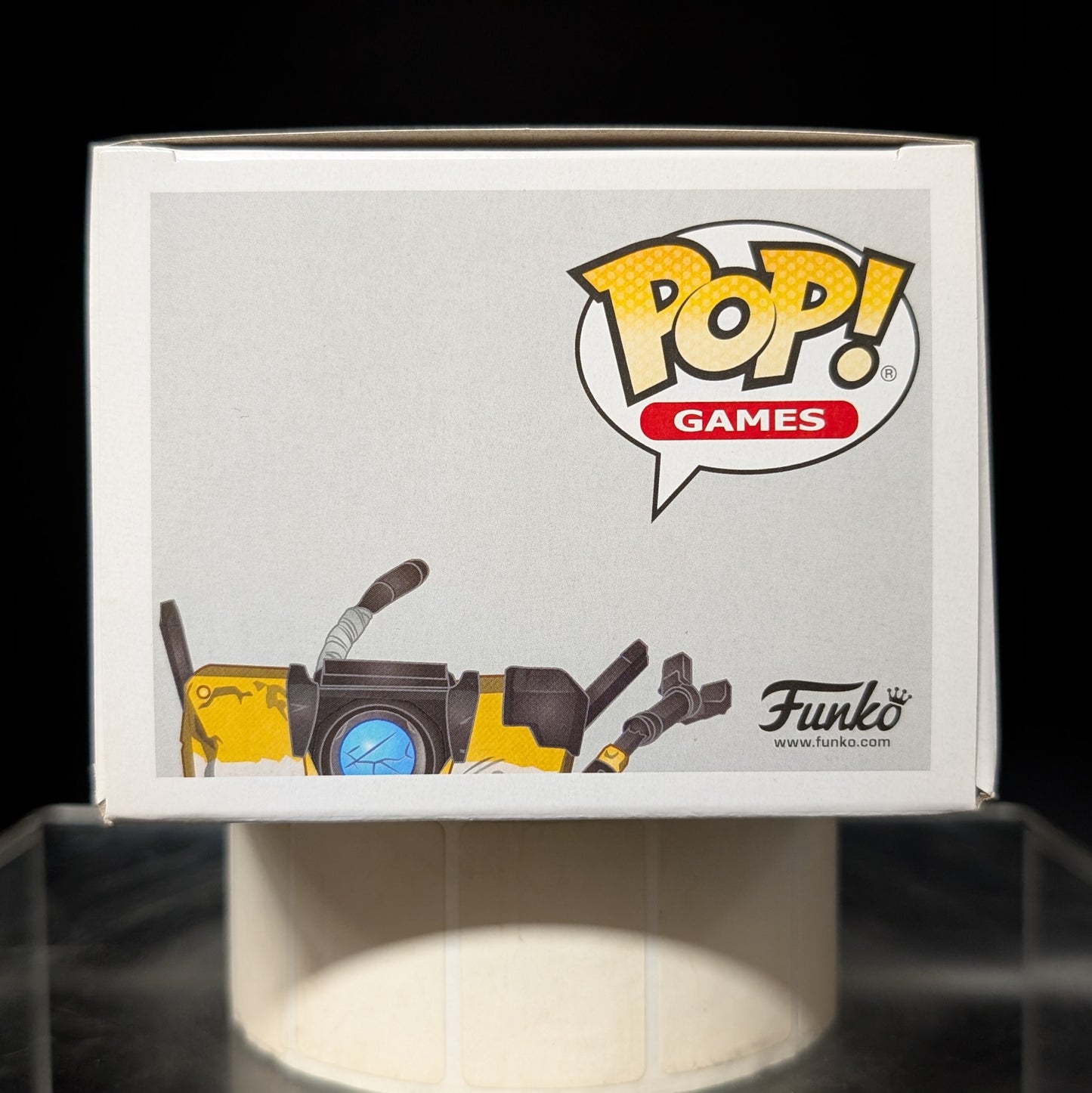 FUNKO POP! Vinyl Games RARE Borderlands 3 #526 Claptrap (Distressed) [VAULTED]