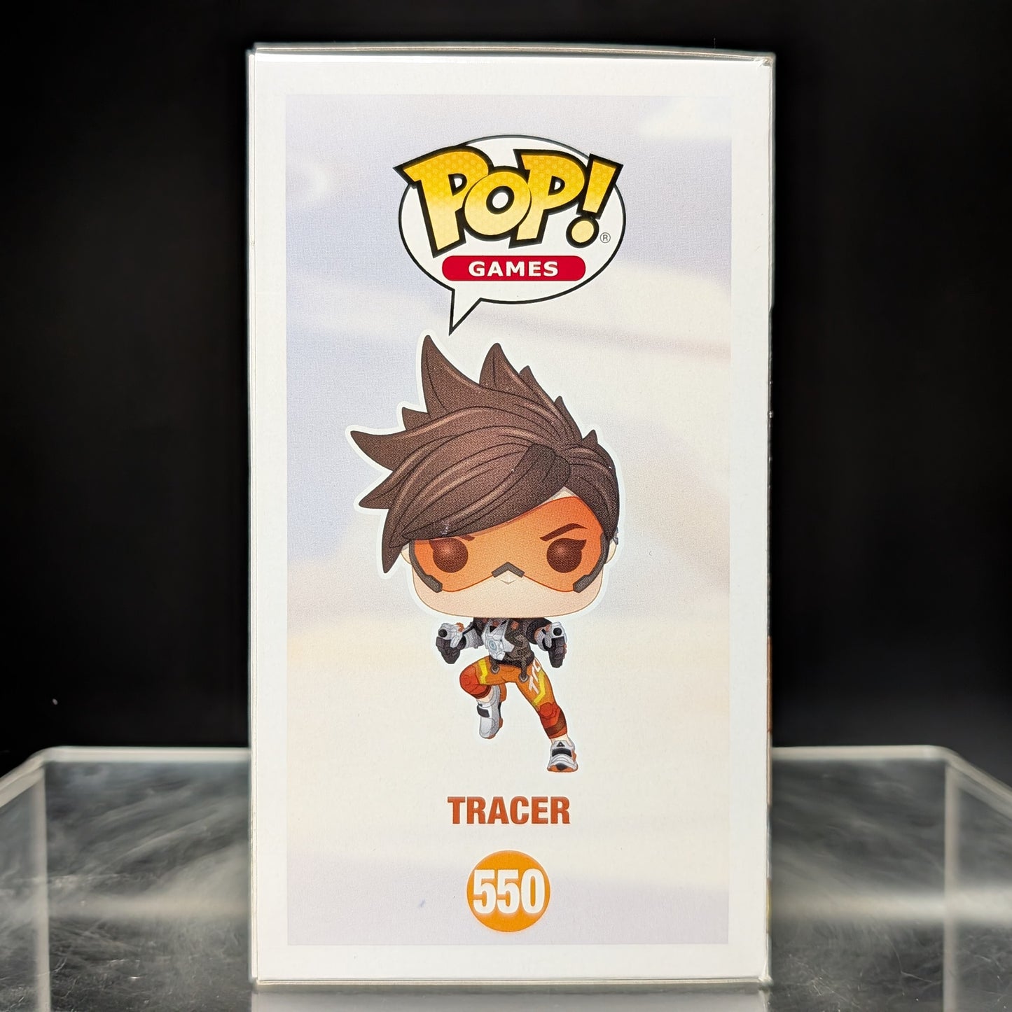 FUNKO POP! Vinyl Games RARE Overwatch #550 Tracer (Overwatch 2) [VAULTED]