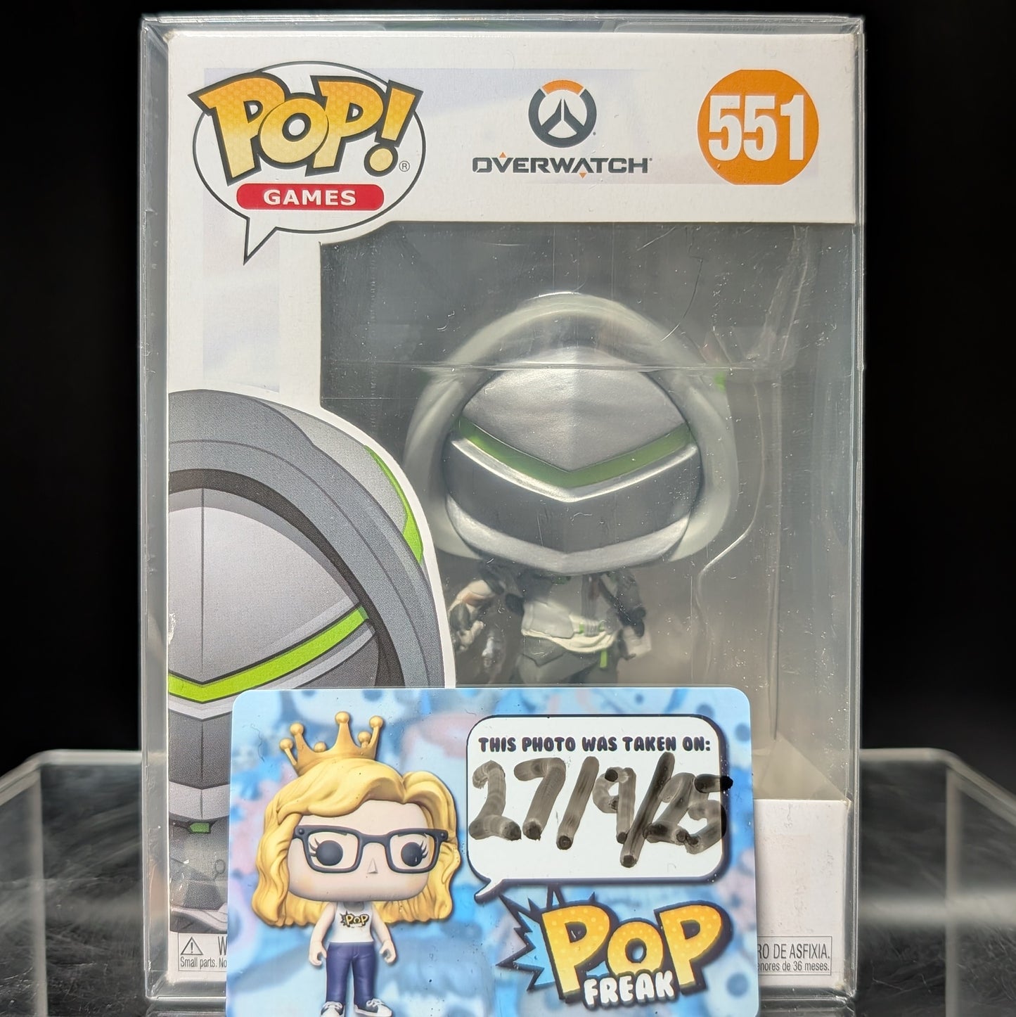 FUNKO POP! Vinyl Games RARE Overwatch #551 Genji [VAULTED]