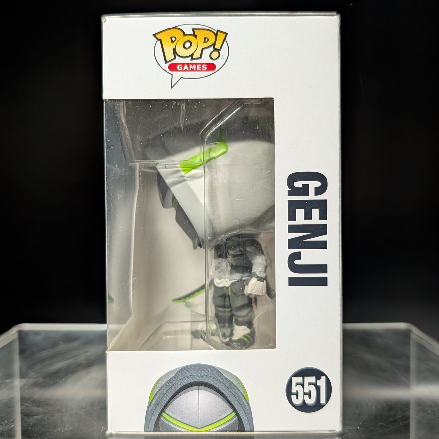 FUNKO POP! Vinyl Games RARE Overwatch #551 Genji [VAULTED]