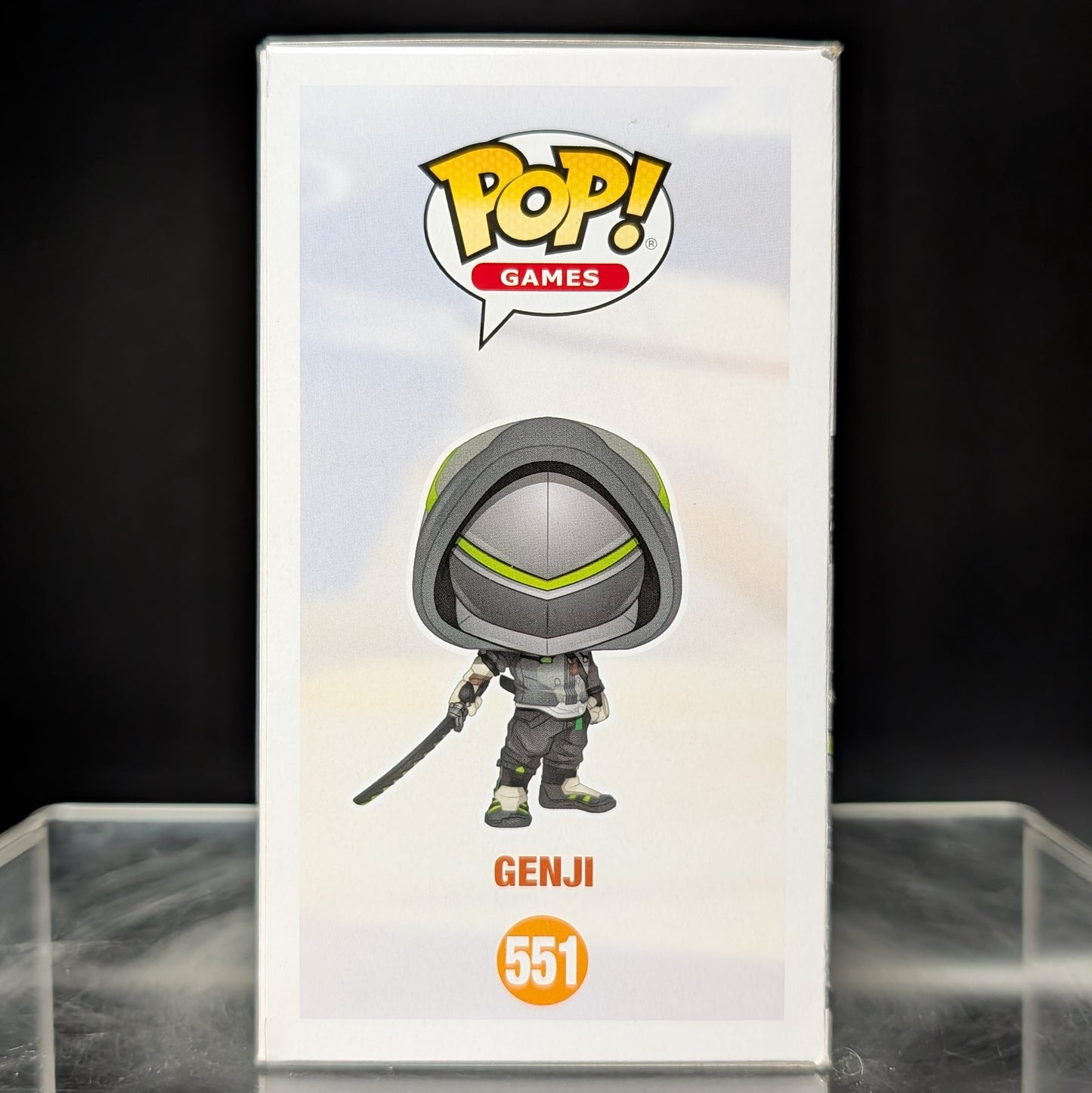 FUNKO POP! Vinyl Games RARE Overwatch #551 Genji [VAULTED]