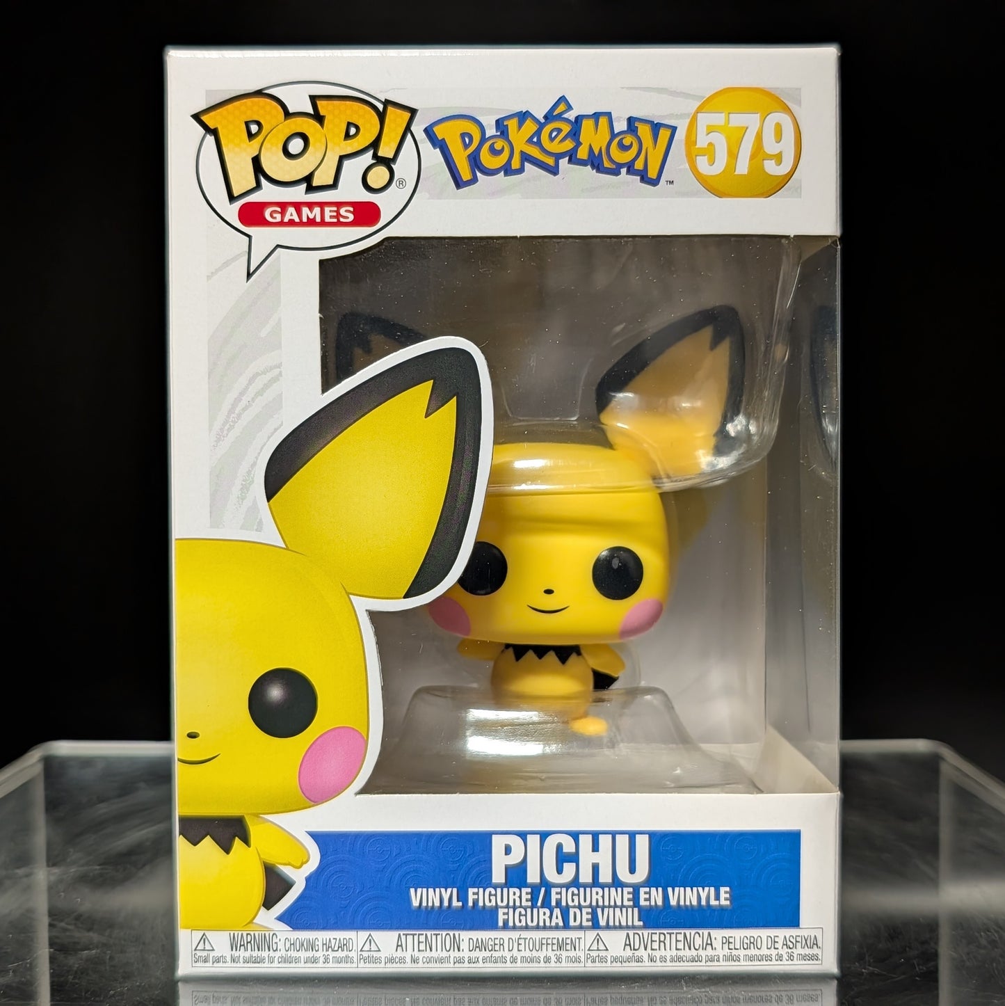 FUNKO POP! Vinyl Games RARE Pokemon #579 Pichu [VAULTED]