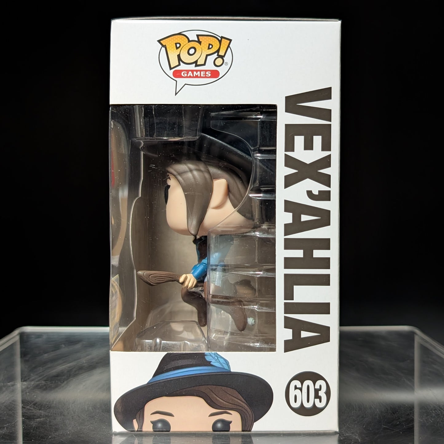 FUNKO POP! Vinyl Games RARE Critical Role #603 Vex'ahlia (on Broom) [Summer Convention] [VAULTED]