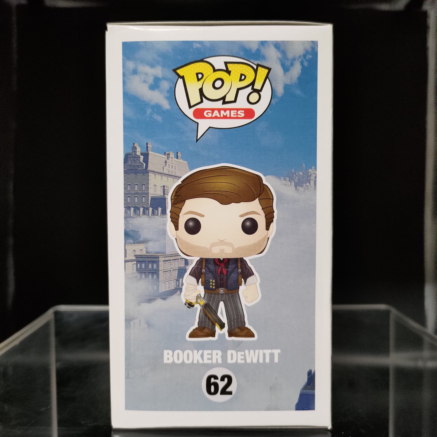 FUNKO POP! Vinyl Games RARE Bioshock Infinite #62 Booker DeWitt [VAULTED]