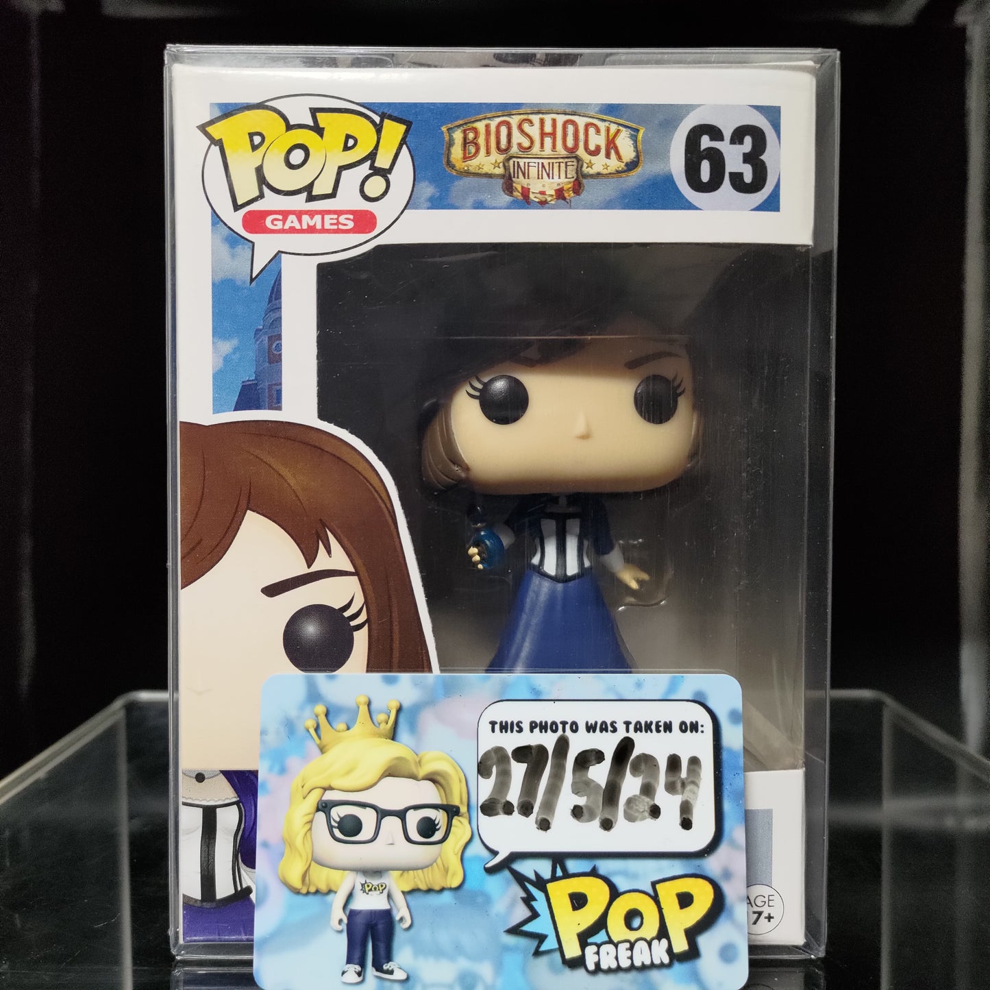 FUNKO POP! Vinyl Games RARE Bioshock Infinite #63 Elizabeth [VAULTED]