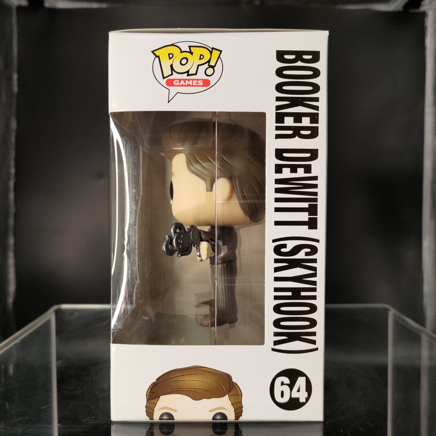 FUNKO POP! Vinyl Games RARE Bioshock Infinite #64 Booker DeWitt (Skyhook) [VAULTED]