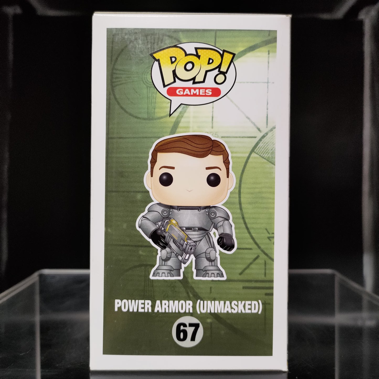 FUNKO POP! Vinyl Games RARE Fallout #67 Power Armor (Unmasked) [NYCC] [VAULTED]