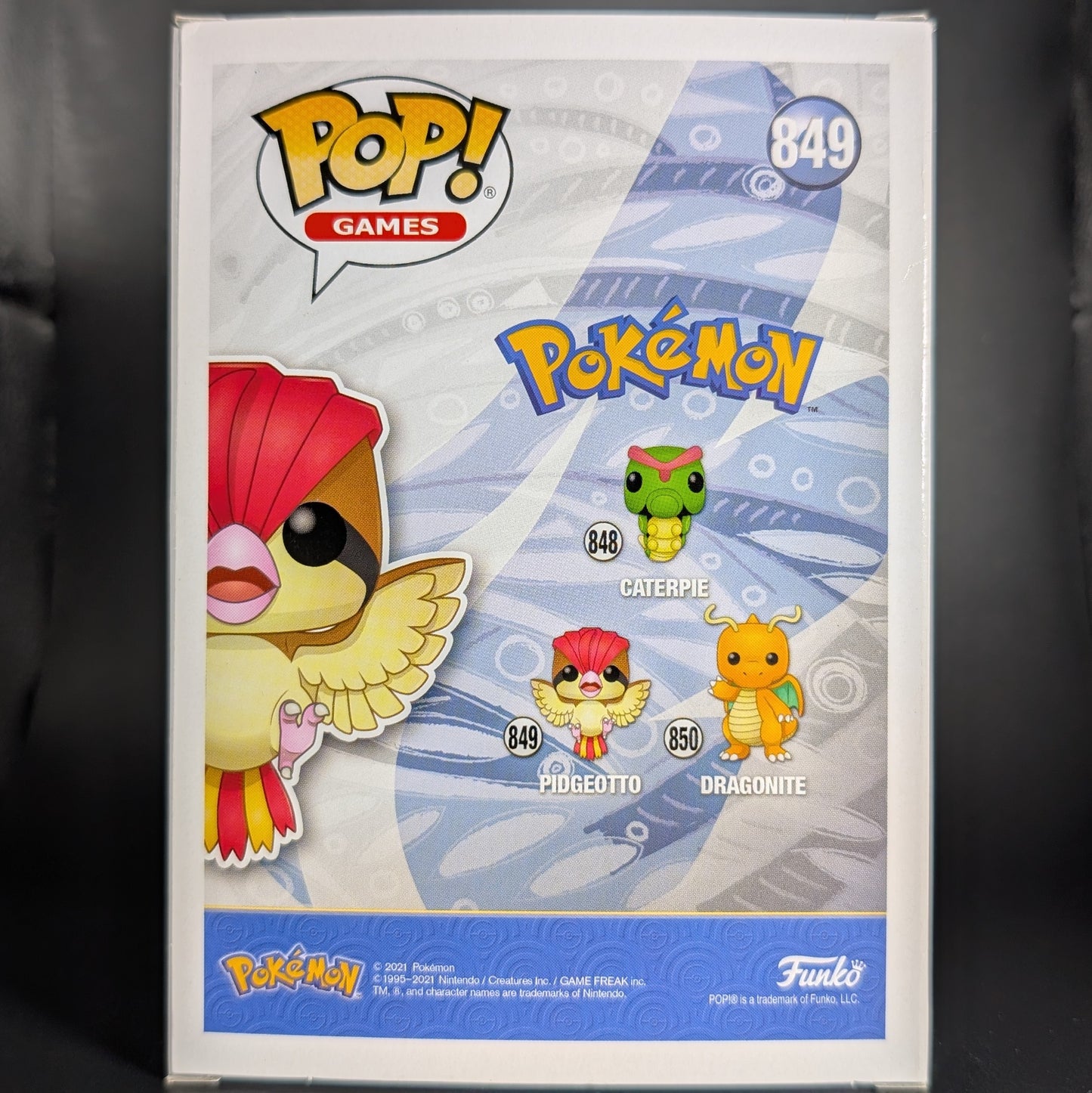 FUNKO POP! Vinyl Games RARE Pokemon #849 Pidgeotto [VAULTED]