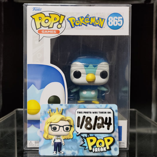 FUNKO POP! Vinyl Games RARE Pokemon #865 Piplup [VAULTED]