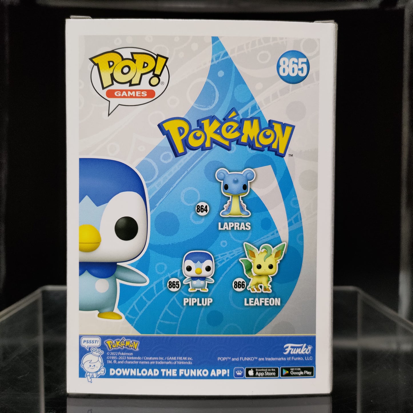 FUNKO POP! Vinyl Games RARE Pokemon #865 Piplup [VAULTED]