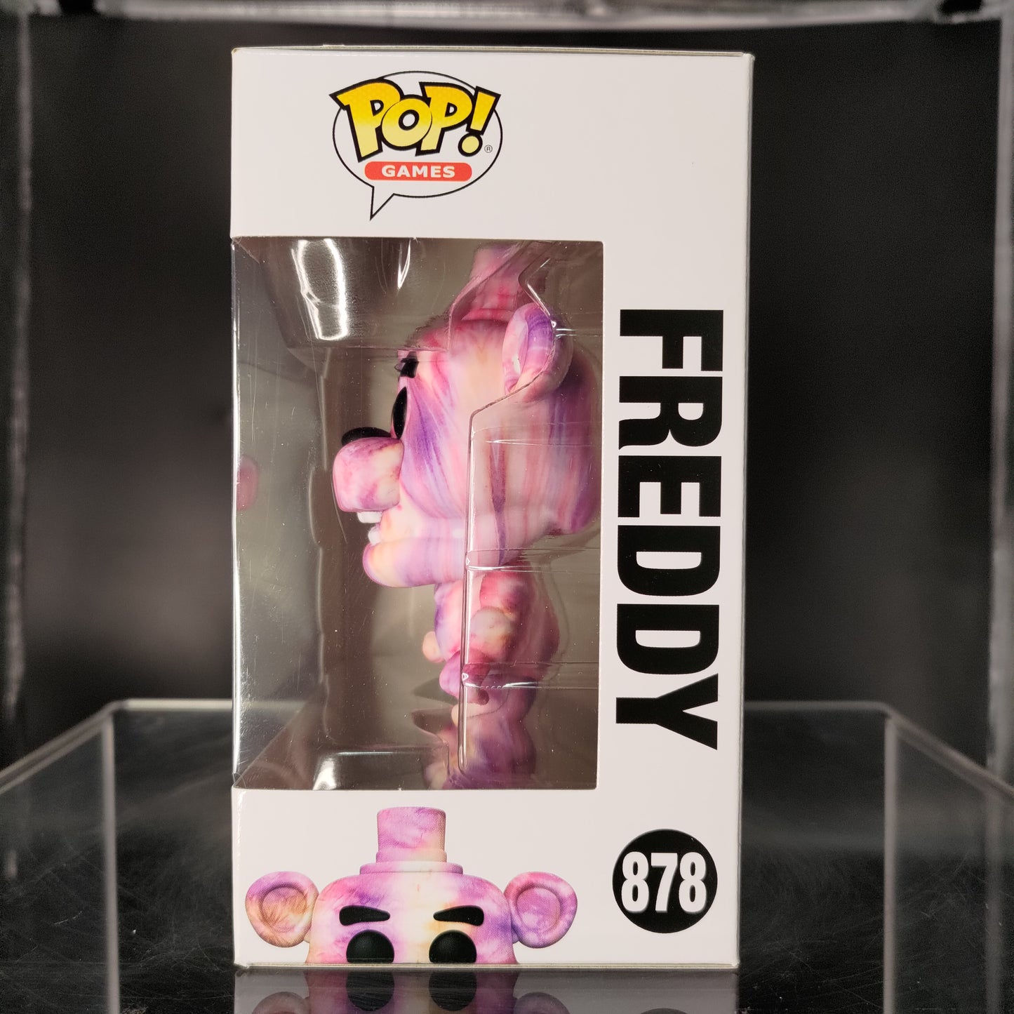 FUNKO POP! Vinyl Games RARE FNAF #878 Freddy Fazbear (Tie-Dye) [VAULTED]